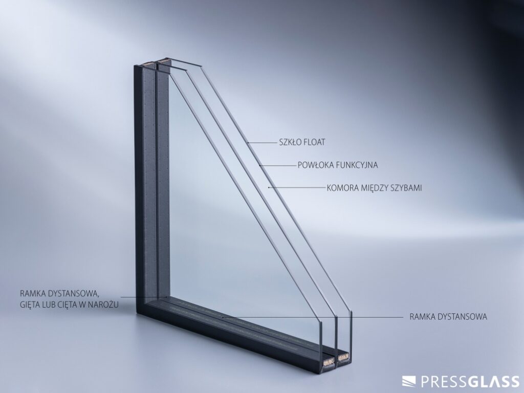Budowa szyby zespolonej PRESS GLASS