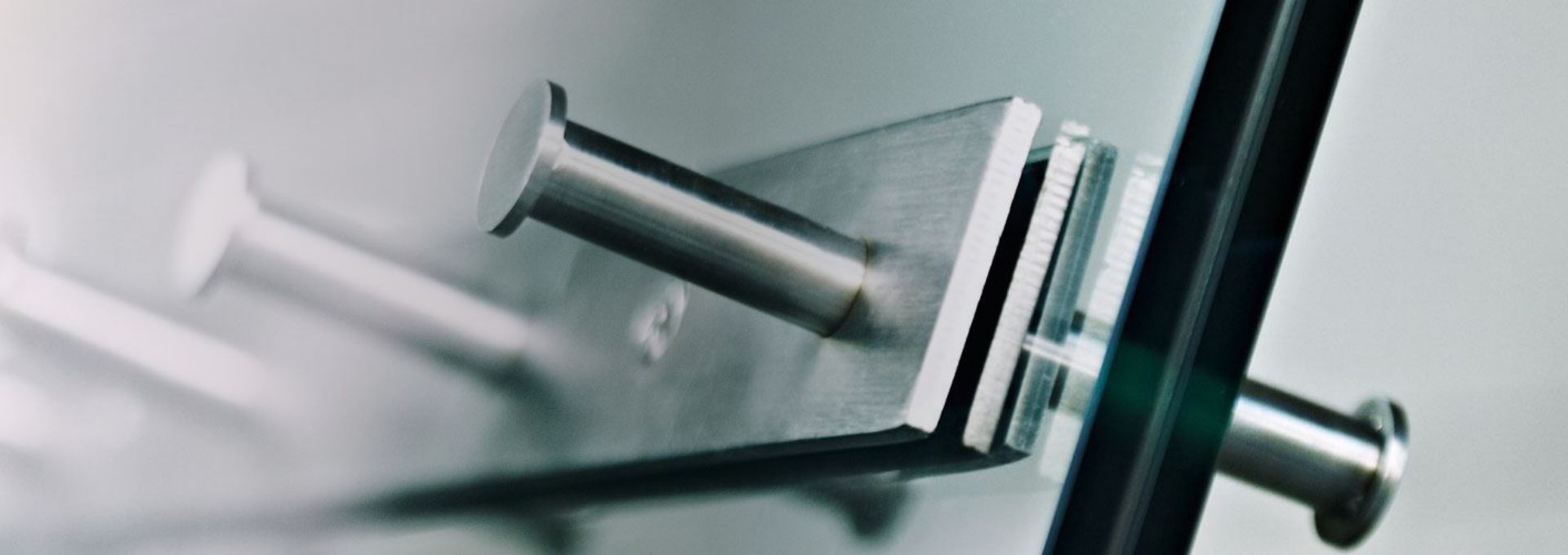 Glass with drillings and cuttings