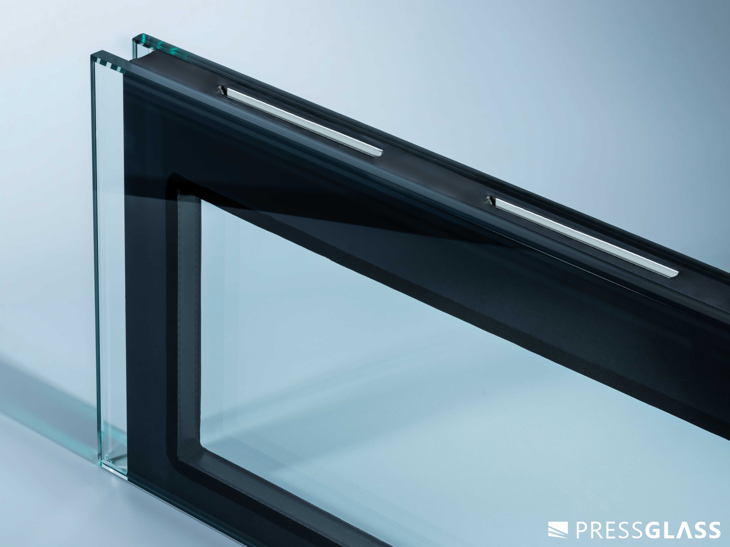 Glazed units with U-channels